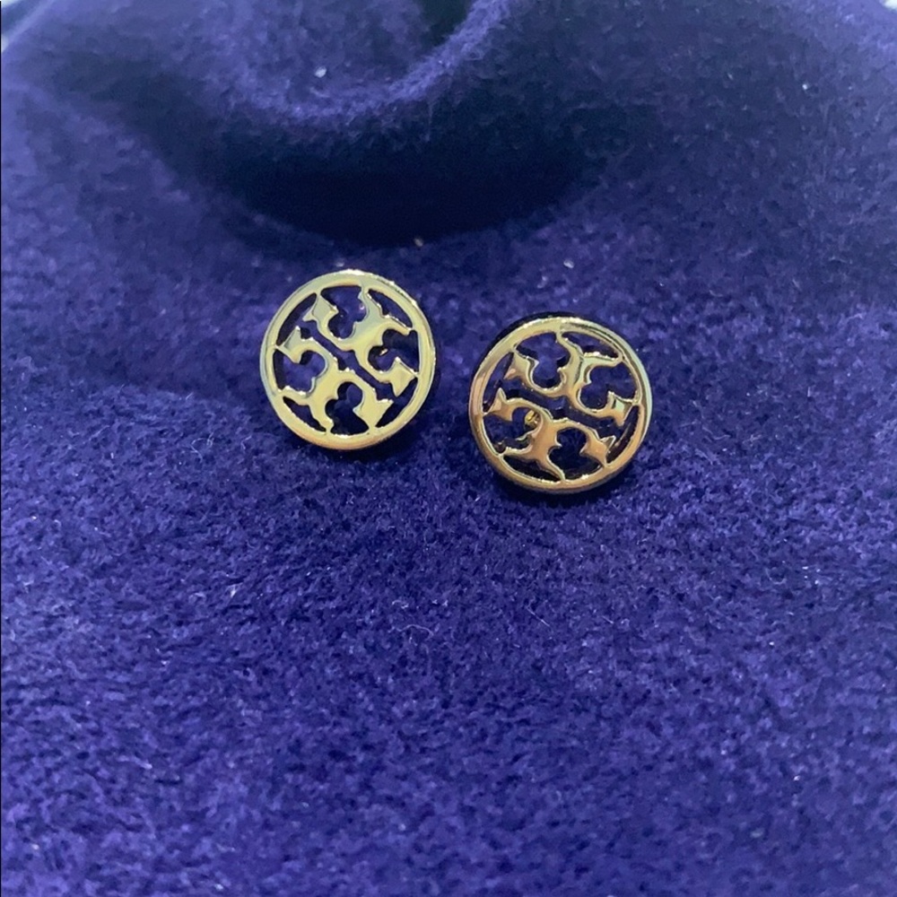 Tory Burch Gold Stud Earrings